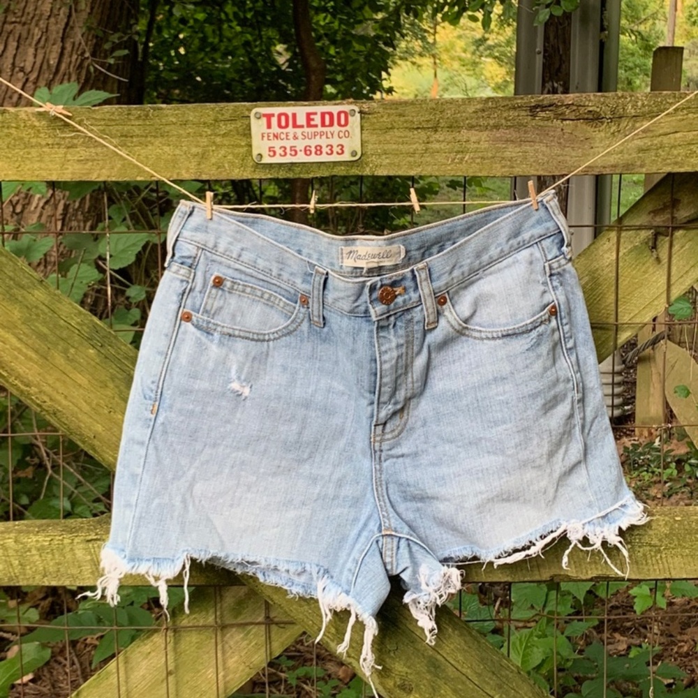 Madewell High Rise Shorts Sz26